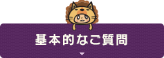 基本的なご質問